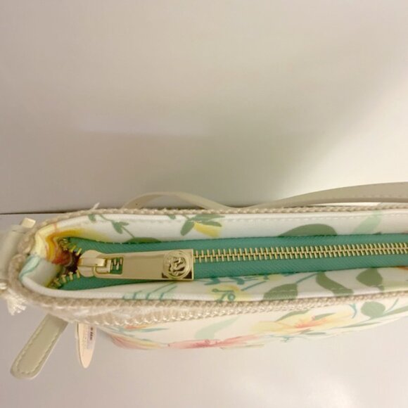 Spartina 449 Zip Shoulder Riverhouse Floral Shoulder Bag - Picture 6 of 7